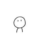 ちょっと辛辣なゆる関西弁のほわいとくん（個別スタンプ：14）