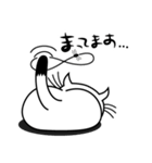 ねことんとん 白猫の日常会話01（個別スタンプ：24）