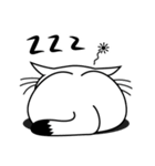 ねことんとん 白猫の日常会話01（個別スタンプ：36）