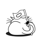 ねことんとん 白猫の日常会話01（個別スタンプ：39）