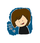 たまに調子にのるゆきさん（個別スタンプ：1）