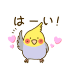 やさしいインコちゃんず（個別スタンプ：1）