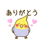 やさしいインコちゃんず（個別スタンプ：5）