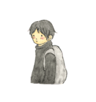 ツィバの男の子シリーズ1（個別スタンプ：4）