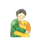 ツィバの男の子シリーズ1（個別スタンプ：5）