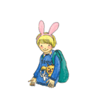 ツィバの男の子シリーズ1（個別スタンプ：7）