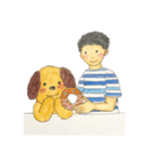 ツィバの男の子シリーズ1（個別スタンプ：8）