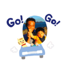 こうちゃんとじいじとばあば（個別スタンプ：4）