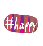 hashtag stamp by minno（個別スタンプ：4）