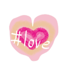 hashtag stamp by minno（個別スタンプ：8）