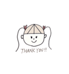 ツインテール・ガール（個別スタンプ：1）