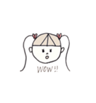 ツインテール・ガール（個別スタンプ：3）
