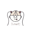 ツインテール・ガール（個別スタンプ：4）