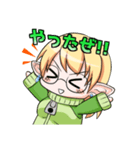 ゲーマーなエルフさん（個別スタンプ：8）