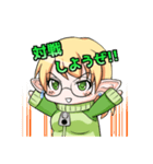 ゲーマーなエルフさん（個別スタンプ：16）