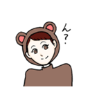 くま(仮)（個別スタンプ：24）