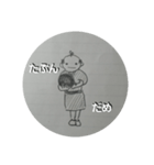 ボウリング着物男（個別スタンプ：10）