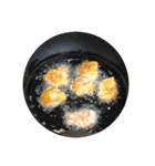 飯テロ投下（個別スタンプ：3）