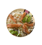 飯テロ投下（個別スタンプ：5）