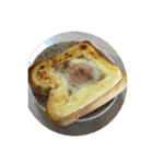 飯テロ投下（個別スタンプ：6）