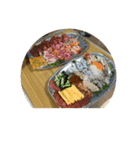 飯テロ投下（個別スタンプ：15）