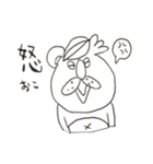 ろあんぬスタンプモノクロVer.（個別スタンプ：6）