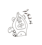 ろあんぬスタンプモノクロVer.（個別スタンプ：10）