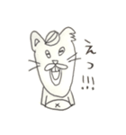 ろあんぬスタンプモノクロVer.（個別スタンプ：12）