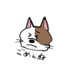 ニュアンスきゃっと（個別スタンプ：10）
