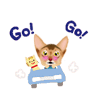 アビにゃん 日常①（個別スタンプ：7）