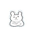 カフェラテ色のクマ（個別スタンプ：8）