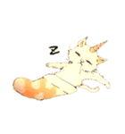ユニこねこ（個別スタンプ：7）