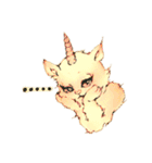 ユニこねこ（個別スタンプ：14）