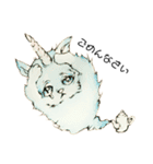 ユニこねこ（個別スタンプ：15）