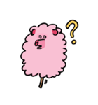怠惰な綿飴さん（個別スタンプ：1）
