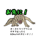 ワニ図鑑スタンプ（個別スタンプ：38）