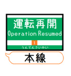 広島 1号線 駅名シンプル＆気軽＆いつでも（個別スタンプ：38）