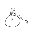 みみしばりうさぎのスタンプ（個別スタンプ：9）