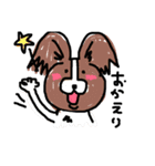 愛犬リンといちのゆるゆるスタンプ（個別スタンプ：30）