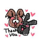 愛犬リンといちのゆるゆるスタンプ（個別スタンプ：31）