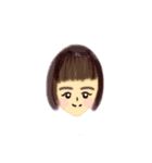 いろんなヘアスタイル楽しんでね☆（個別スタンプ：2）