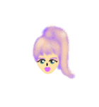 いろんなヘアスタイル楽しんでね☆（個別スタンプ：18）