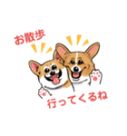 コーギー かえで（個別スタンプ：21）