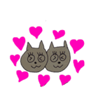 ねこの日常ちゃん（個別スタンプ：14）