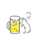 うさぎのあられ おうかがい（個別スタンプ：5）