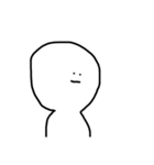 無表情じゃないよ(ヒト2)（個別スタンプ：8）