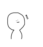 無表情じゃないよ(ヒト2)（個別スタンプ：9）