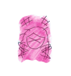 めろんちゃんの落書き（個別スタンプ：5）