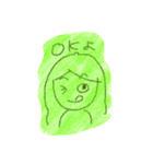 めろんちゃんの落書き（個別スタンプ：9）