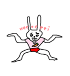 可愛くなりたいうさぎ（個別スタンプ：4）